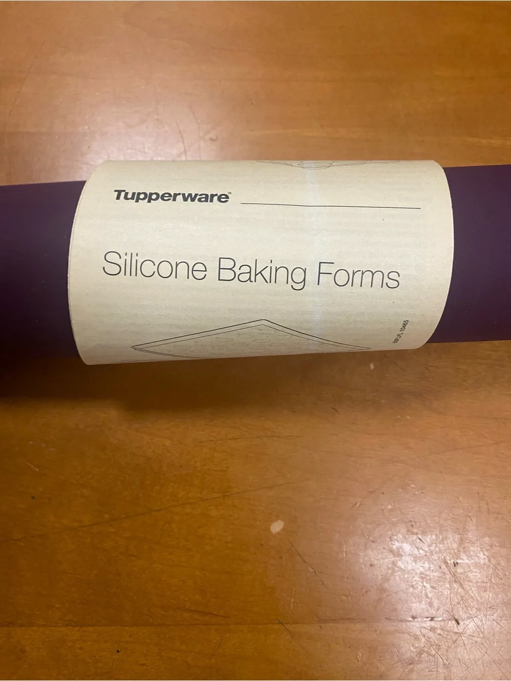 Tupperware Silicone Baking Form sheet Purple 12x12 New